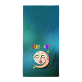 Close-up of the plush texture of Spellbound Garden Bath Towel